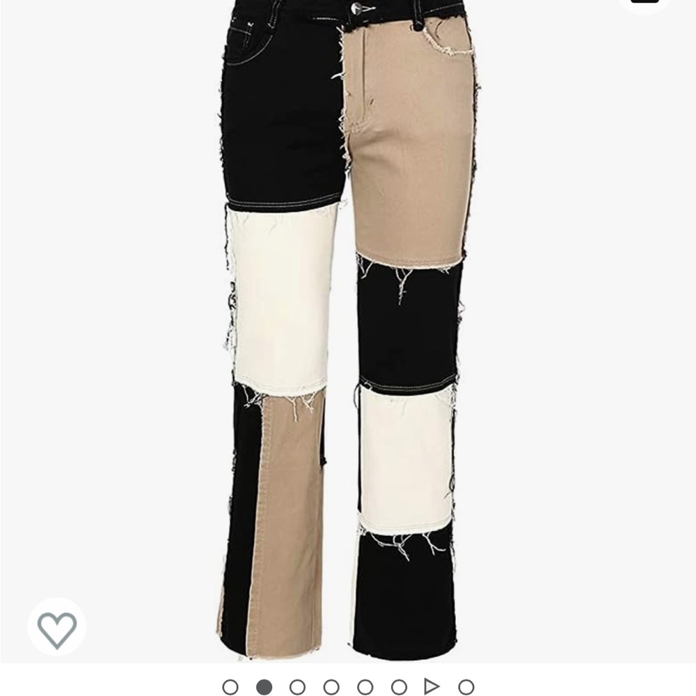 Patchwork jeans (Amazon)